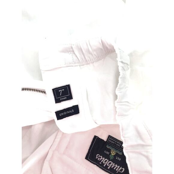 Chubbies “The Vannas” Original Stretch Shorts in White NWT – XXL 7” Inseam - Picture 5 of 5